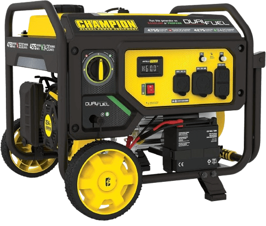 Champion Power Equipment 4750-Watt Dual Fuel