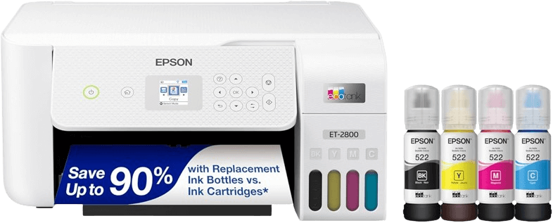 Epson EcoTank ET‑2800 Wireless All‑in‑One