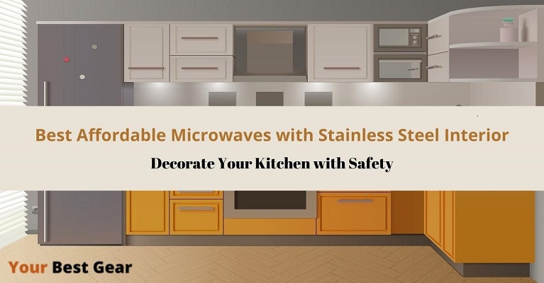 Best affordable microwaves with stainless steel