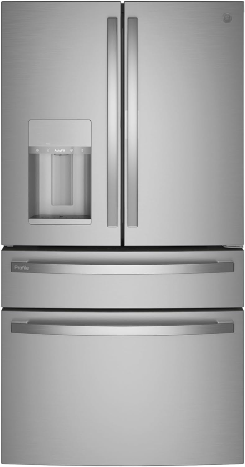 GE Profile PVD28BYNFS 27.6 Cu.Ft. Stainless French Door Smart Refrigerator