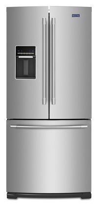 Whirlpool  30-inch Wide French Door Refrigerator - 20 cu. Ft.